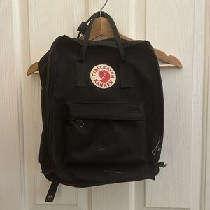 Fjallraven Kanken Black Backpack
